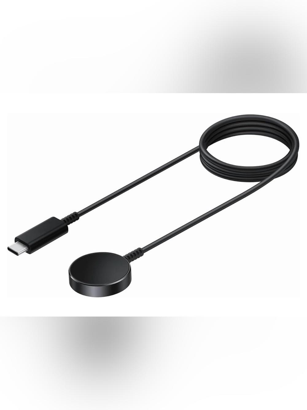 Samsung Galaxy Watch Fast Wireless Charger USB-C Magnetic Charging Pad Black NEW